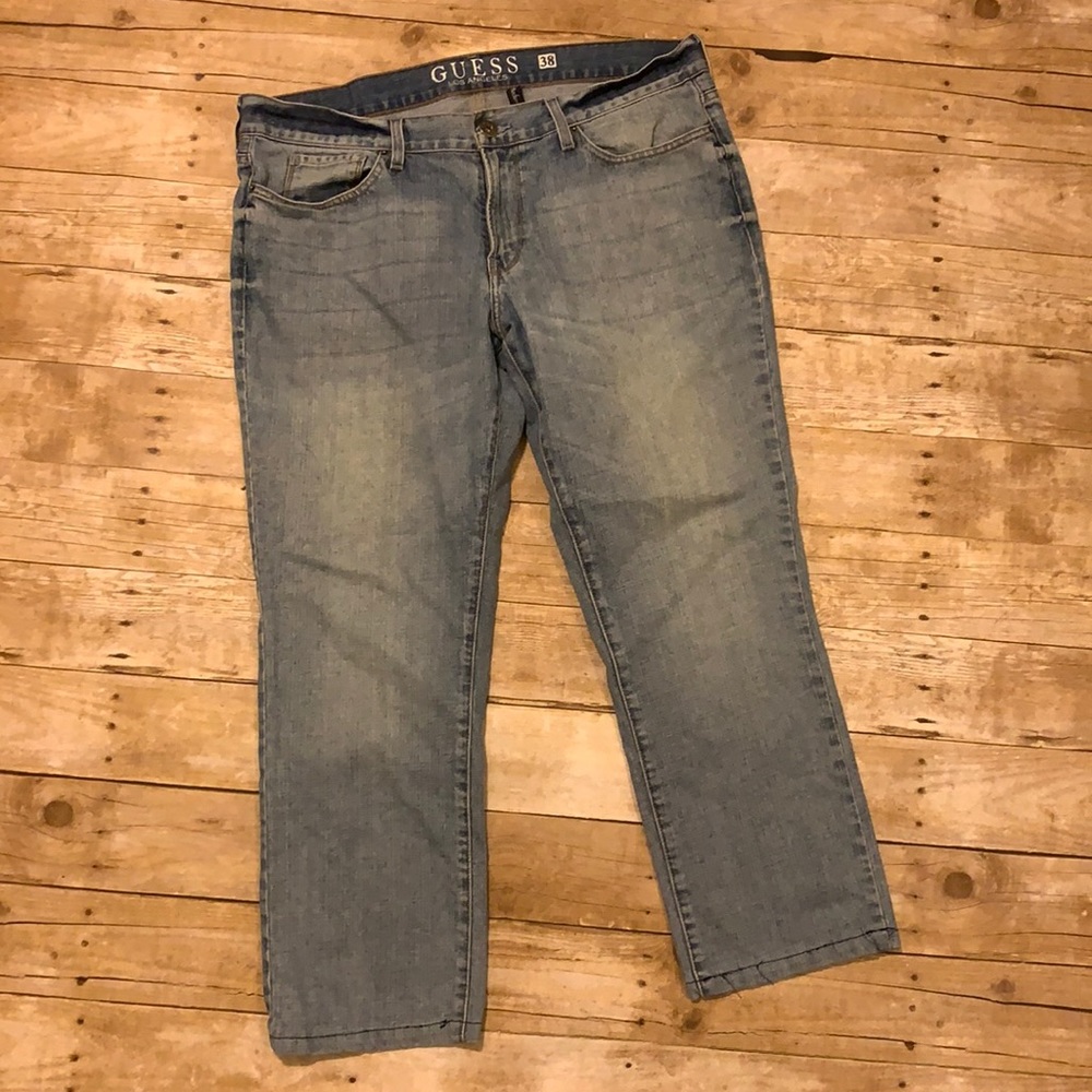 Guess Los Angeles. Brit Rocker Slim Tapered Jeans. Size 38/32.